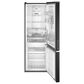 Whirlpool 12.9 Cu. Ft. Counter-Depth Wide Bottom-Freezer Refrigerator in Black, , large