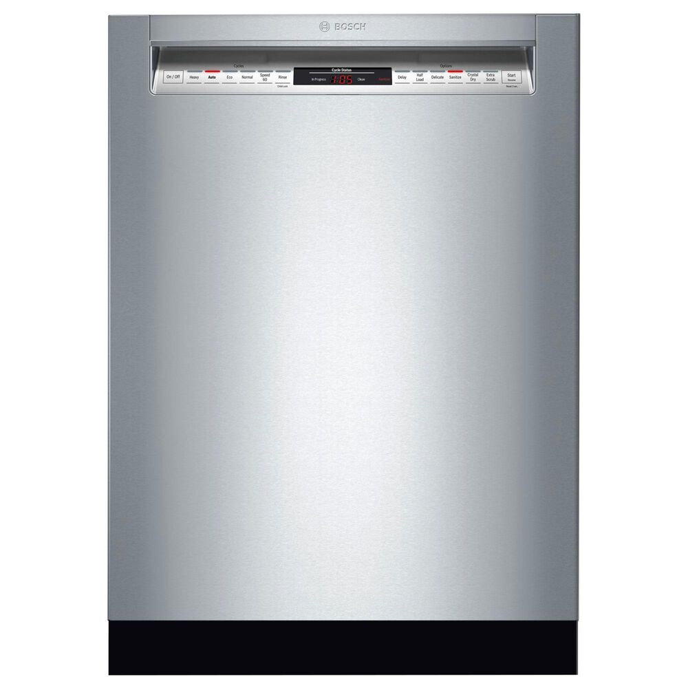 Bosch 800 Series 24" Front Control Dishwasher in Stainless Steel, , large