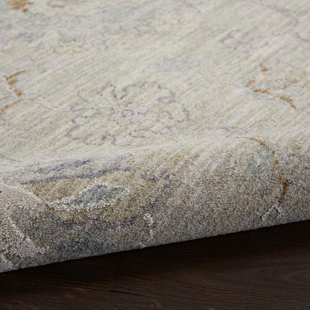 Nourison Infinite 2&#39;3&quot; x 10&#39;2&quot; Light Grey Runner, , large