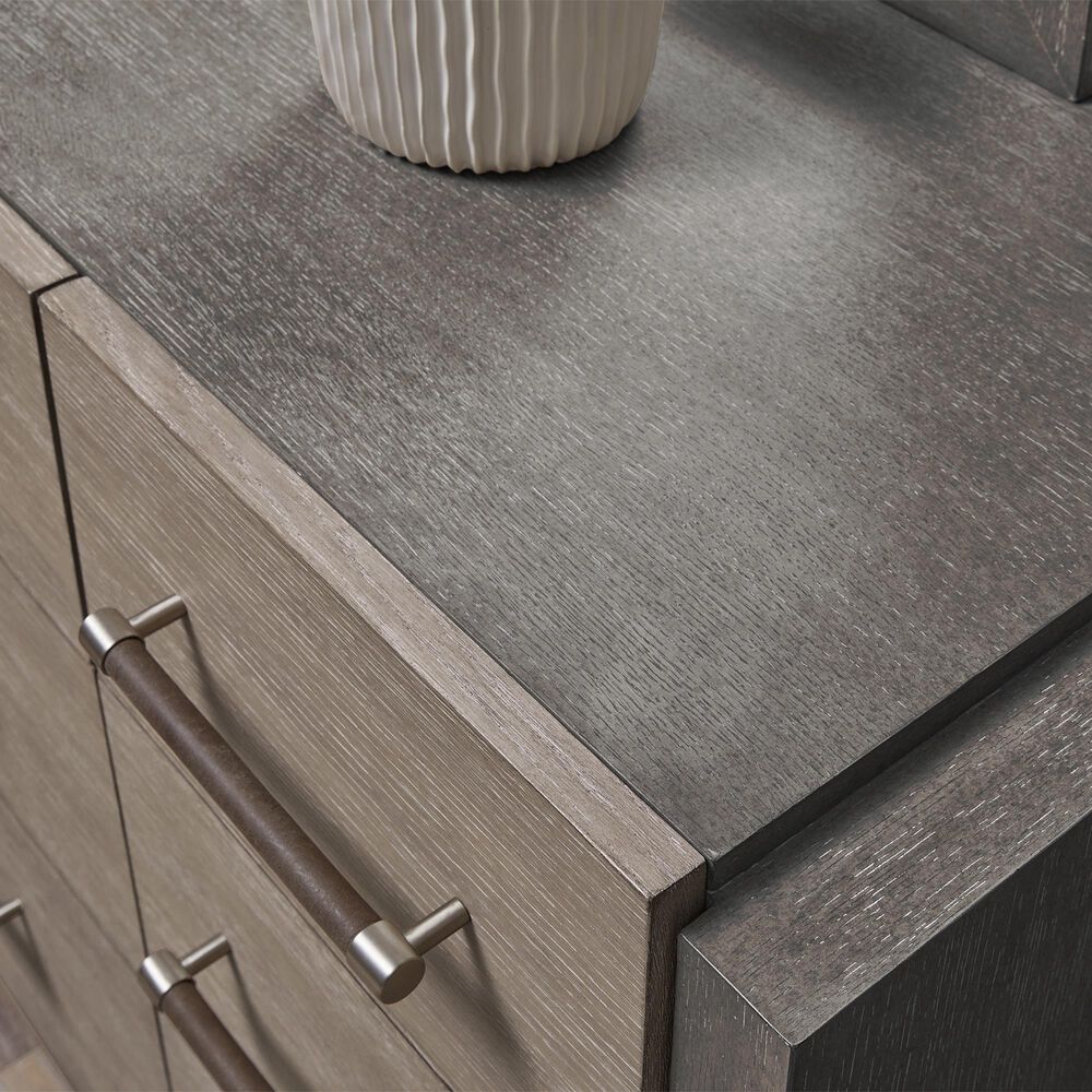 Nicolette Home Anderson Park Dark 9-Drawer Dresser and Mirror in Moose Trail and Frontier Brown, , large