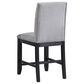 Steve Silver Yves 7-Piece Counter Dining Set in Rubbed Charcoal, , large