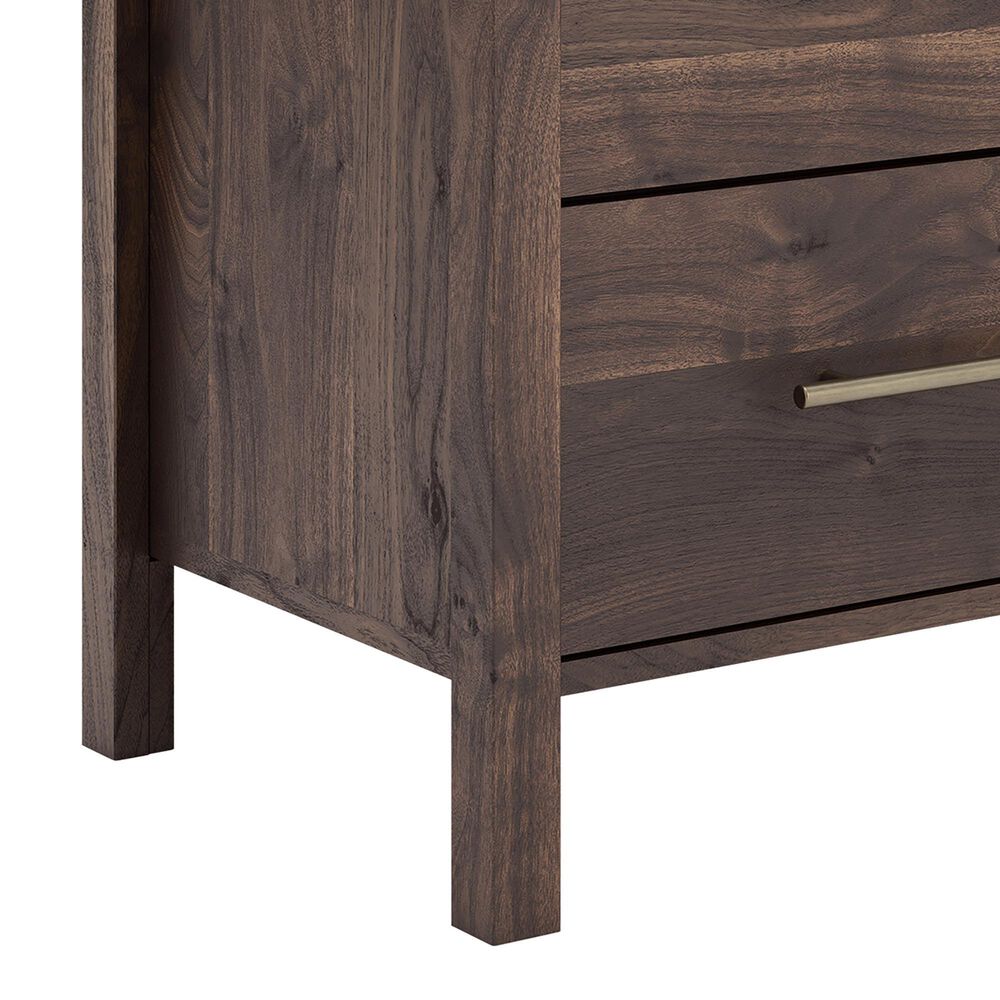 Ashley Calverson 2-Drawer Nightstand in Mocha, , large