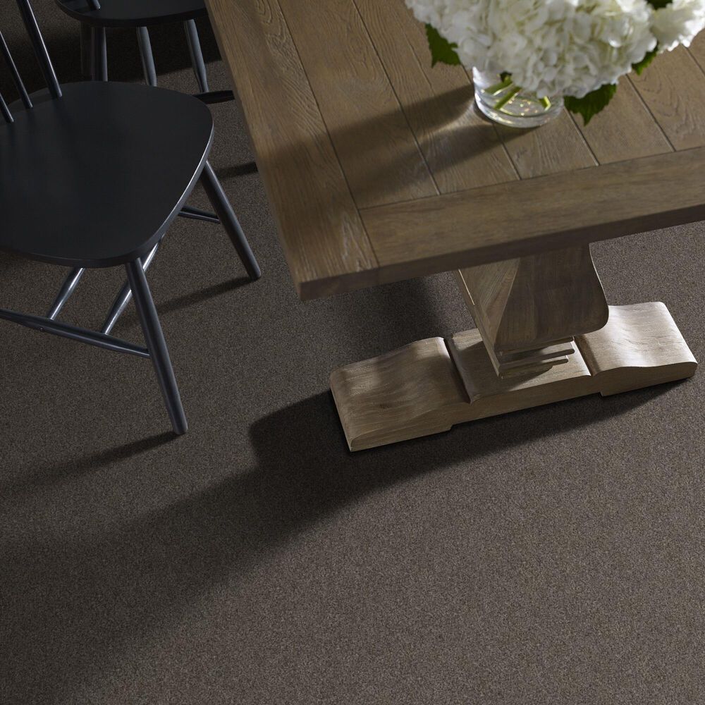 Shaw Live on Comfort Carpet in Woodcliff Brown, , large