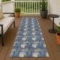 Dalyn Rug Company Soft Essentials Chevron Navy 2"3" x 7"6" Runner, , large