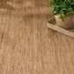Nourison Horizon HOZ02 Natural 8" x 10" Indoor/Outdoor Area Rug, , large