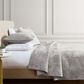 Hallmart Collectibles Reese 3-Piece Queen Coverlet Set in Gray, , large