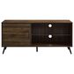 Walker Edison Nora 52" TV Stand in Dark Walnut, , large