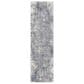 Nourison Rustic Textures RUS06 2"2" x 7"6" Grey and Beige Scatter Rug, , large