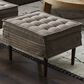 Four Hands Cole Small Ottoman in Rodin Bark, , large