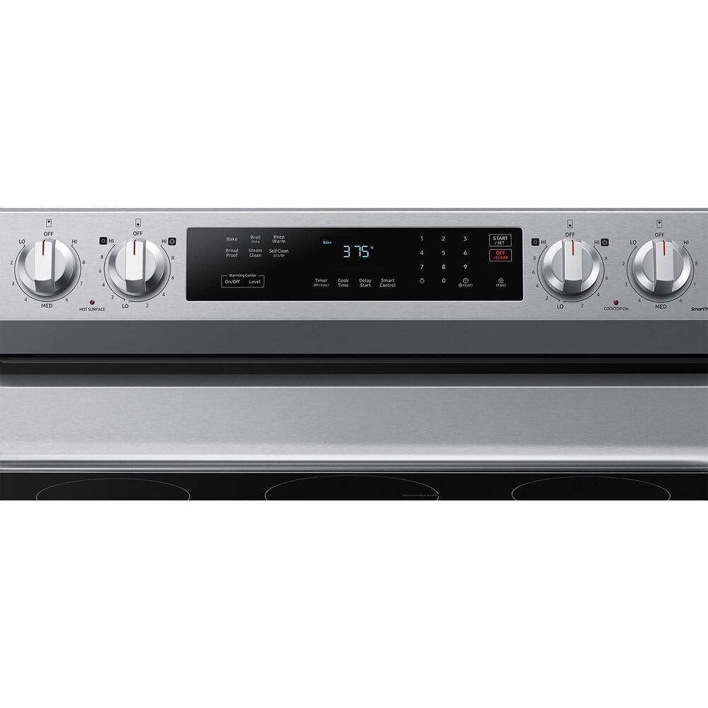 Samsung 6.3 Cu. Ft. Freestanding Electric Range with 5 Burners in Stainless Steel, , large