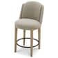 Kuka (Hk) Trade Co Lmt Motion Nathan Counter Stool in Sand, , large