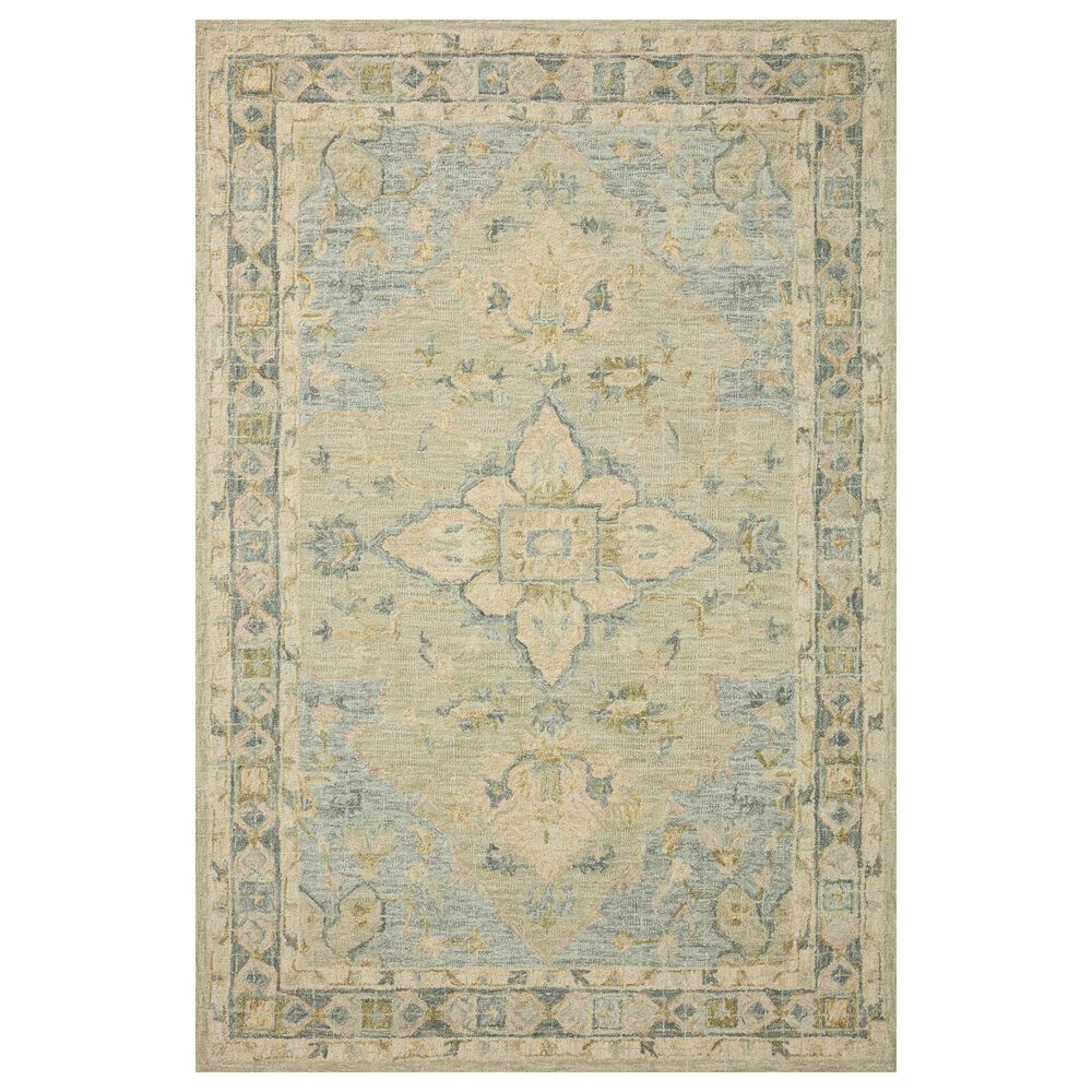 Other Julian Seafoam Green and Spa 7"9" x 9"9" Area Rug, , large