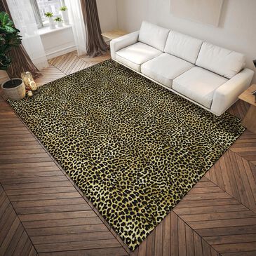 Dalyn Rug Company Mali ML2 5" x 7"6" Gold Indoor/Outdoor Area Performance Rug, , large