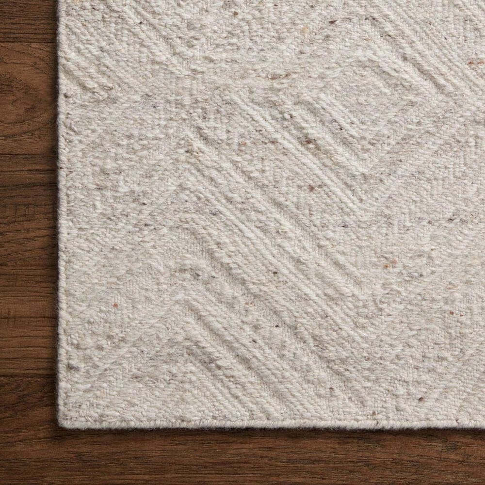 Loloi Raven 5&#39;6&quot; x 8&#39;6&quot; Ivory and Pebble Area Rug, , large