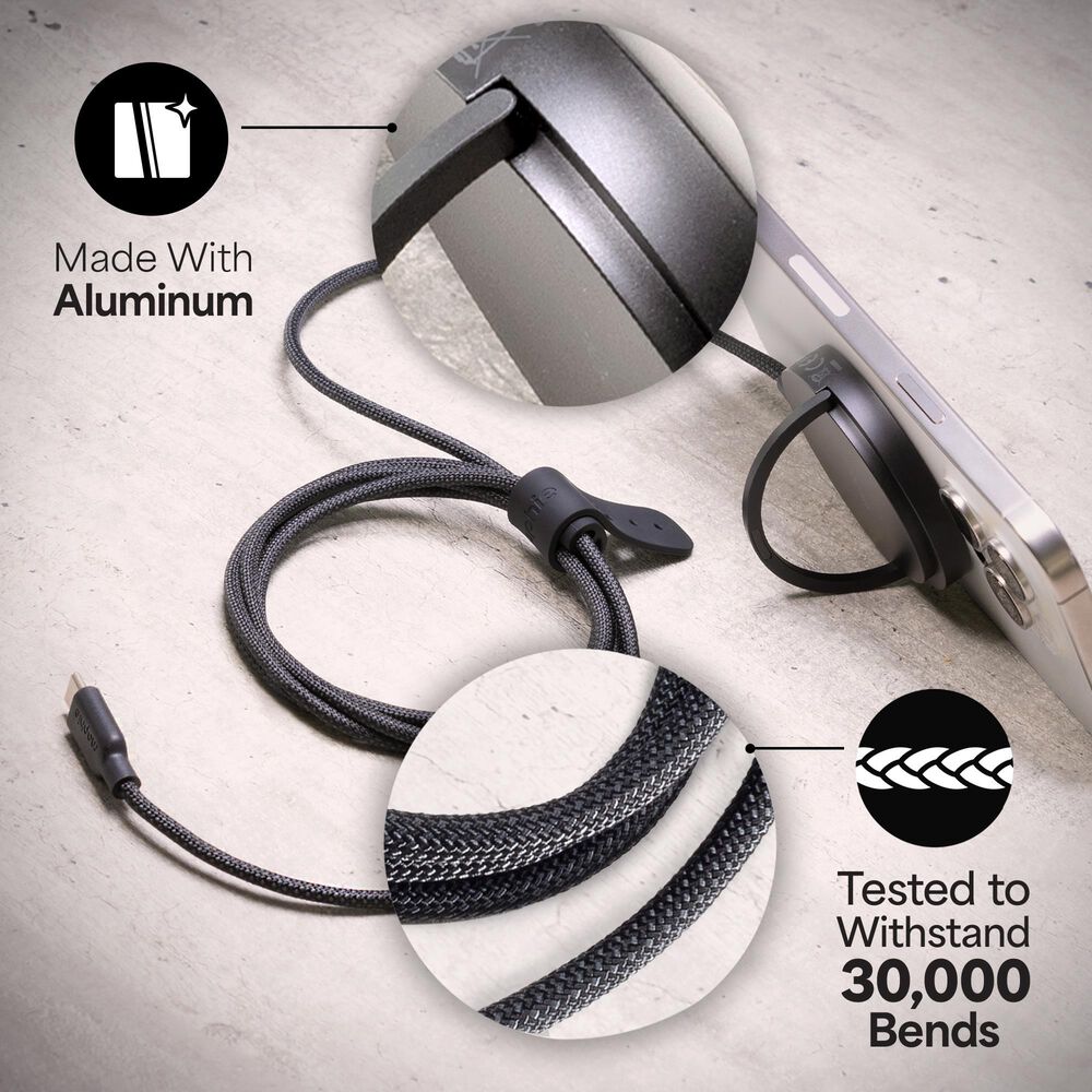 Mophie Wireless Charging Pad with Kickstand in Black, , large