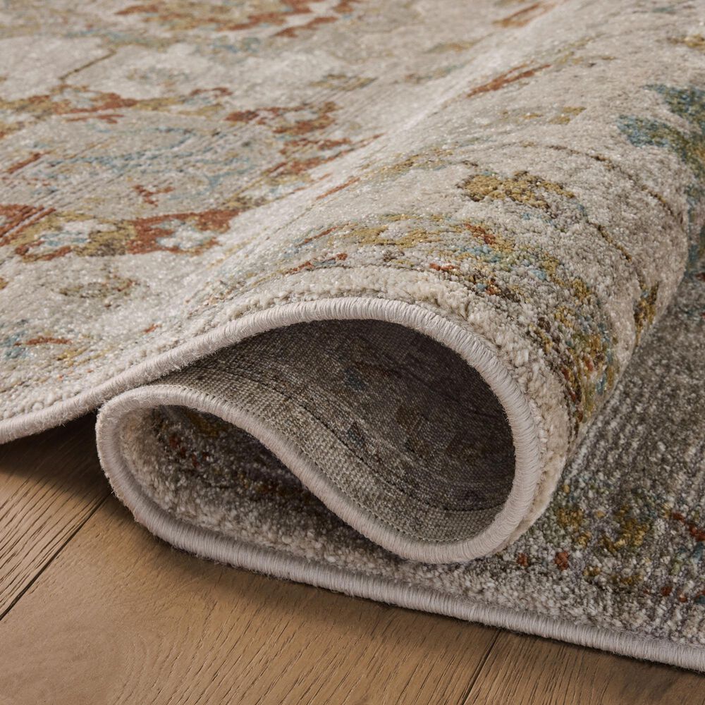 Magnolia Home Mona Oatmeal and Multicolor 5&#39; x 7&#39;8&quot; Area Rug, , large