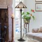 Cal Lighting 61" Tiffany Floor Lamp in Bronze, , large
