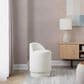 Lumisource Marla Upholstered Vanity Stool in Cream, , large