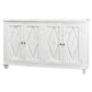 Rustic Imports Diamond 4-Door Curio Cabinet in Sierra White, , large