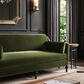 Jennifer Taylor Home Josephine 84.5" Upholstered Modern Sofa in Olive Green Velvet, , large