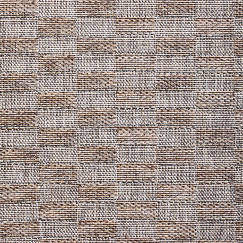 Amber Lewis x Loloi Topanga 5&#39;3&quot; x 7&#39;6&quot; Natural and Dove Indoor/Outdoor Area Rug, , large