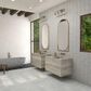 Dal-Tile Bryne Mist 1" x 6" on 10" x 12" Ceramic Mosaic Sheet, , large