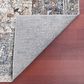 Amer Rugs Vermont 9"2" x 13"1" Ivory and Gray Area Rug, , large