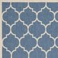 Safavieh Courtyard Indoor/Outdoor CY6914-243-4 4" x 5"7" Blue/Beige Area Rug, , large