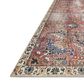 Chris Loves Julia x Loloi Jules 2"6" x 9"6" Merlot and Multicolor Runner, , large