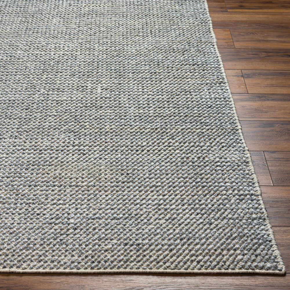 Surya Reika Cream, Light Slate and Medium Gray 12&#39; x 15&#39; Indoor/Outdoor Area Rug, , large