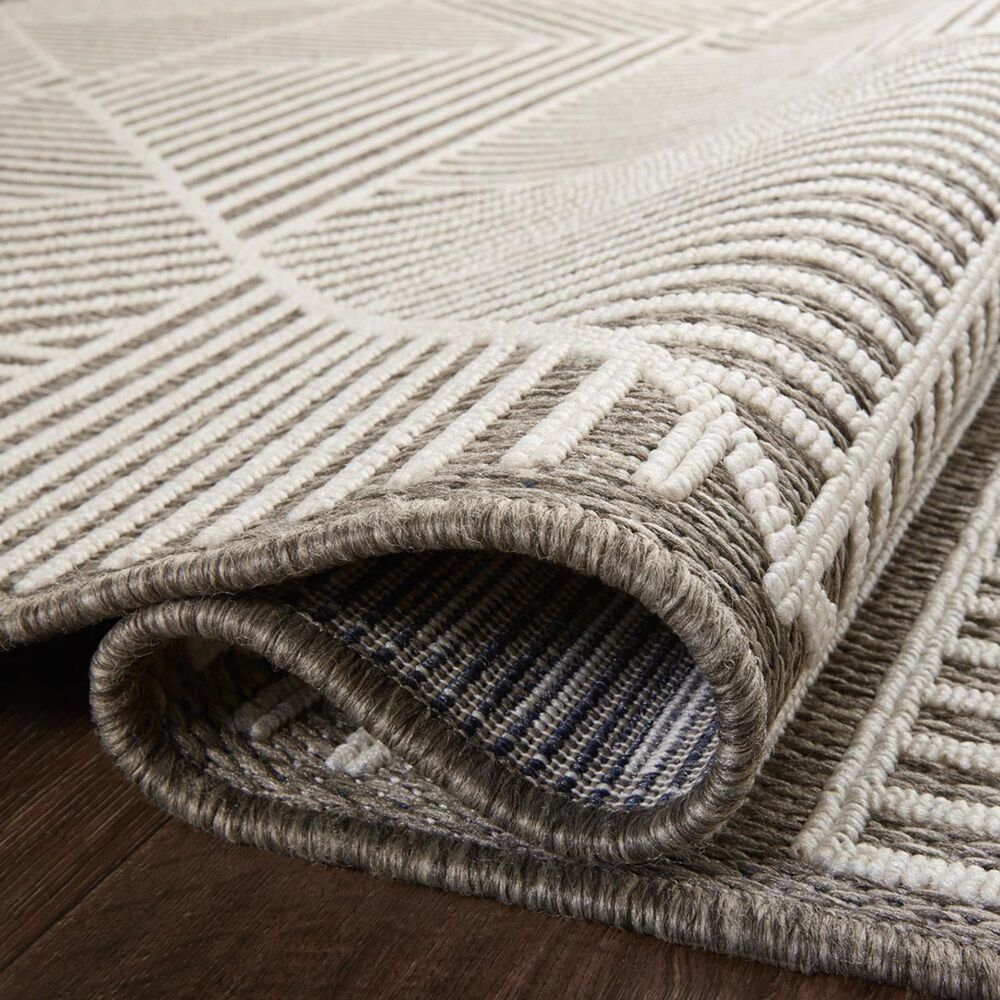Loloi II Rainier RAI-03 2&#39;2&quot; x 3&#39;9&quot; Natural and Ivory Indoor/Outdoor Area Performance Rug, , large