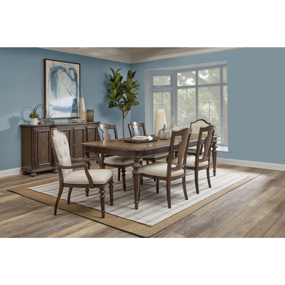 Chapel Hill Saddle Creek Side Chair in Medium Wood, , large