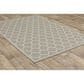 Oriental Weavers Portofino 7"10" x 10" Gray Area Performance Rug, , large