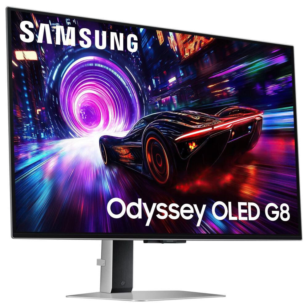 Samsung 32&quot; Odyssey OLED G8 G81SF UHD 4K 240Hz Gaming Monitor in Silver, , large
