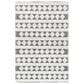 Safavieh Natura NAT481A 6" Square Ivory and Black Area Rug, , large