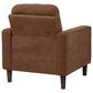 Coaster Bowen II Accent Arm Chair in Rust, , large