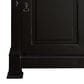 James Martin Vanities Brookfield 26" Single Bathroom Vanity in Antique Black with 3 cm Arctic Fall Solid Surface Top and Rectangle Sink, , large