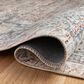 Chris Loves Julia x Loloi Jules 7"6" x 9"6" Natural and Ocean Area Rug, , large