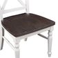 Golden Wave Furniture Mountain Retreat 7-Piece Rectangular Dining Set in Dark Mocha and Antique White, , large