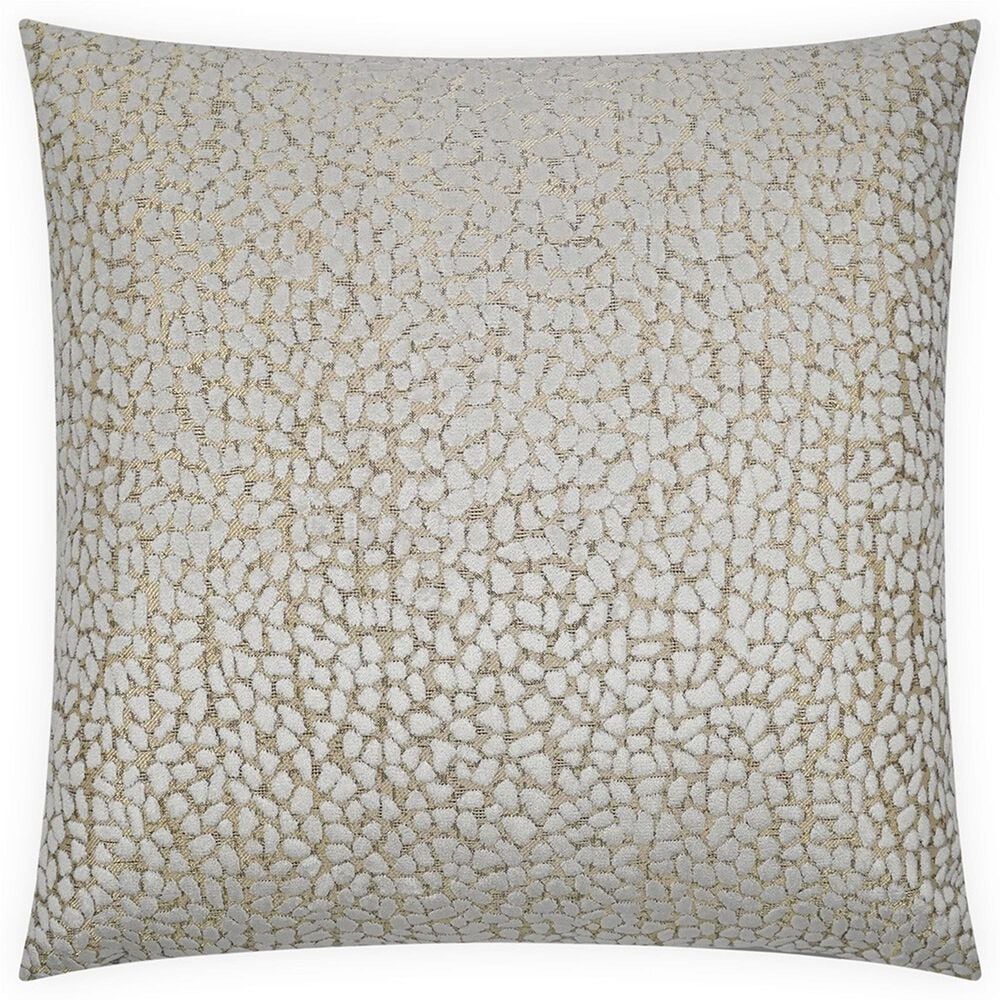 D.V.Kap Inc Jelly Beanz 24" Square Throw Pillow in Ivory, , large