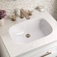 Kohler Hadron 24" Single Bathroom Vanity in White with 3 cm Bianco Bella Quartz Top and Oval Sink, , large