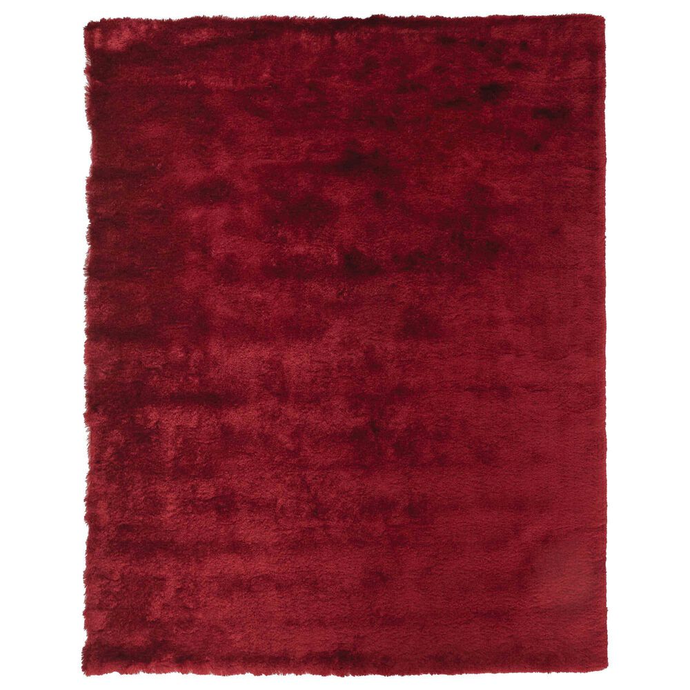 Feizy Indochine 4"9" x 7"6" Cranberry Area Rug, , large