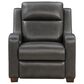 Barcalounger Ayden Power Recliner in Elway Dark Gray, , large