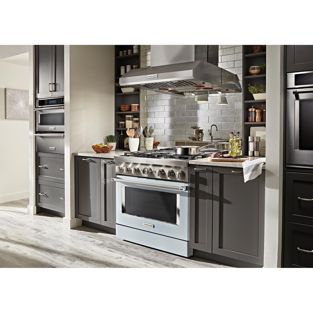 KitchenAid 36&quot; Commercial-Style Wall-Mount Canopy Range Hood, , large