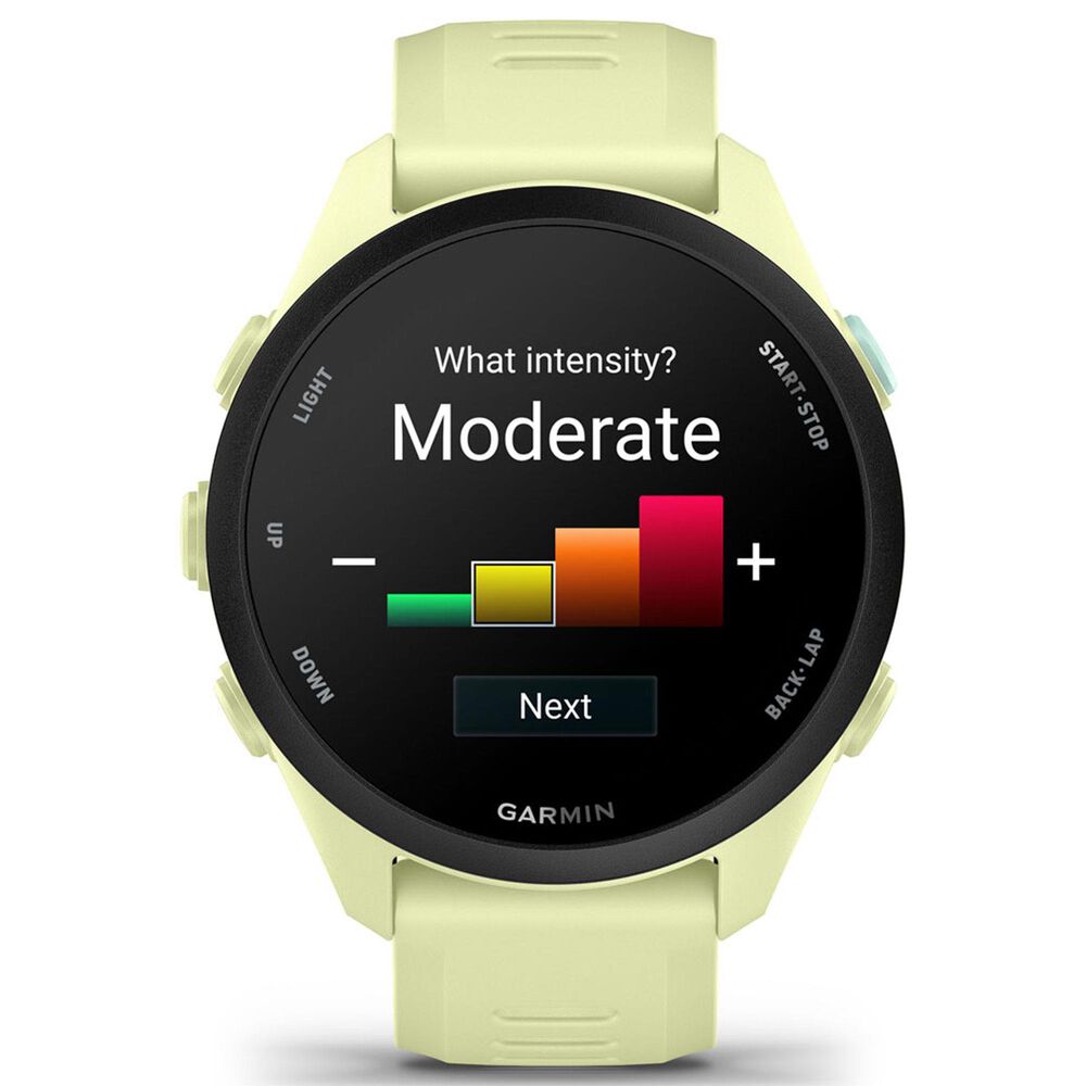 Garmin Forerunner 70 Smartwatch 42mm with Silicone Band in Citron, , large