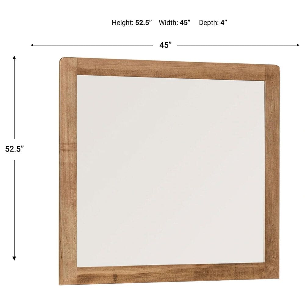 Archbold Furniture Warren 3-Piece Queen Platform Bedroom Set in Harvest, , large