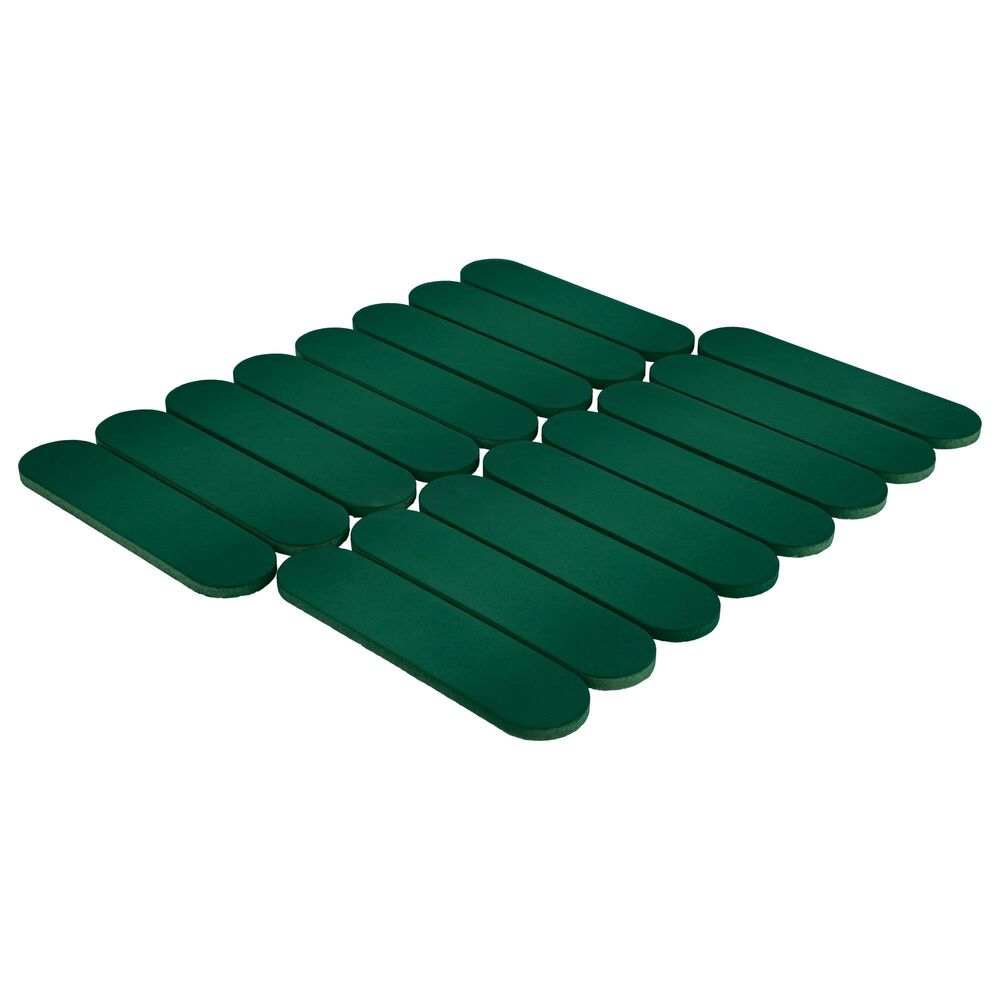 Dal-Tile Artefino Element Forest 1.5" x 6" Capsule on 12" x 13" Porcelain Mosaic Sheet, , large