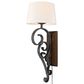 Golden Lighting Madera 1-Light Wall Sconce in Black, , large