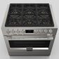 Fulgor Milano Sofia 4.4 Cu. Ft. 36" Professional All Gas Range in Stainless Steel, , large