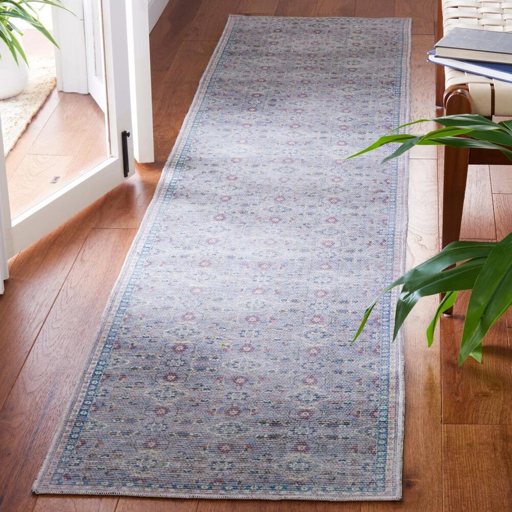 Safavieh Serapi Traditional 2&#39; x 9&#39; Grey and Beige Runner, , large